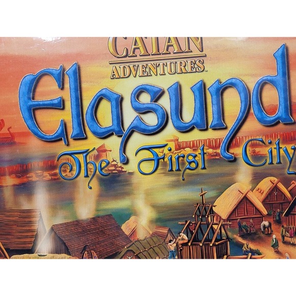 Catan Adventures Elasund The First City Mayfair Complete Game - Picture 4 of 15